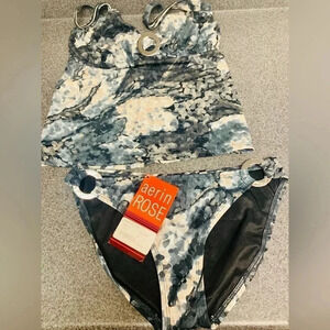 New With Tags Aerin Rose tankini Size Small